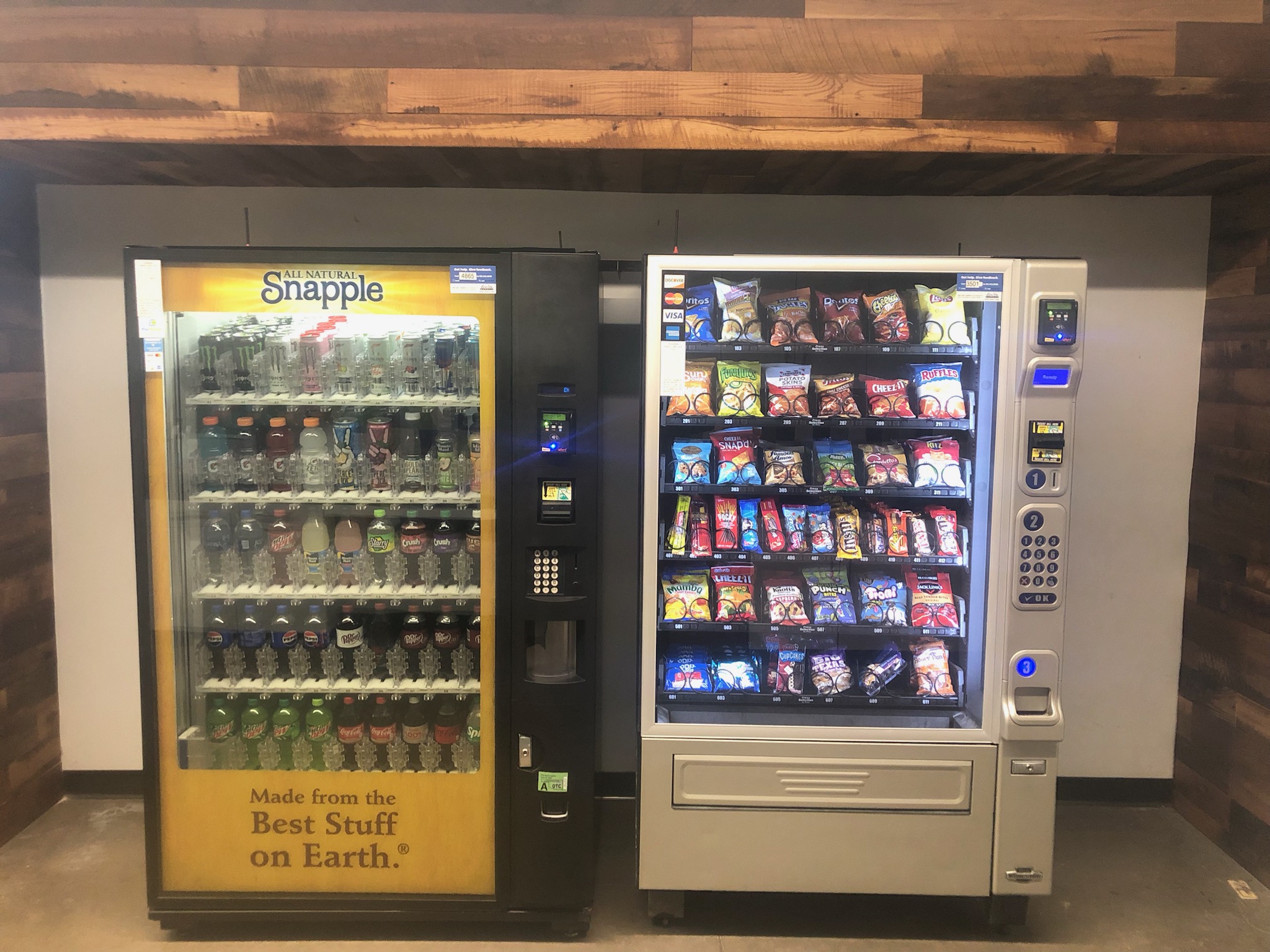 snack vending machines in Tulsa & Oklahoma City